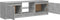 vidaXL - Tv-meubel - met - LED-verlichting - 120x30x35,5 - cm - betongrijs