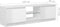 vidaXL - Tv-meubel - met - LED-verlichting - 120x30x35,5 - cm - hoogglans - wit