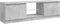 vidaXL - Tv-meubel - met - LED-verlichting - 120x30x35,5 - cm - betongrijs