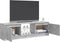 vidaXL - Tv-meubel - met - LED-verlichting - 120x30x35,5 - cm - betongrijs