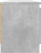 vidaXL - Tv-meubel - met - LED-verlichting - 120x30x35,5 - cm - betongrijs