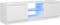 vidaXL - Tv-meubel - met - LED-verlichting - 120x30x35,5 - cm - wit