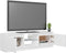 vidaXL - Tv-meubel - met - LED-verlichting - 120x30x35,5 - cm - wit