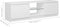 vidaXL - Tv-meubel - met - LED-verlichting - 120x30x35,5 - cm - wit