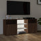 vidaXL - Tv-meubel - met - LED-verlichting - 120x30x50 - cm - bruin - eikenkleur