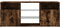 vidaXL - Tv-meubel - met - LED-verlichting - 120x30x50 - cm - gerookt - eikenkleurig