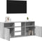 vidaXL - Tv-meubel - met - LED-verlichting - 120x30x50 - cm - grijs - sonoma - eiken