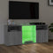 vidaXL - Tv-meubel - met - LED-verlichting - 120x30x50 - cm - grijs - sonoma - eiken