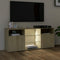 vidaXL - Tv-meubel - met - LED-verlichting - 120x30x50 - cm - sonoma - eikenkleurig