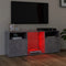 vidaXL - Tv-meubel - met - LED-verlichting - 120x30x50 - cm - betongrijs