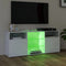 vidaXL - Tv-meubel - met - LED-verlichting - 120x30x50 - cm - hoogglans - wit