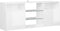 vidaXL - Tv-meubel - met - LED-verlichting - 120x30x50 - cm - hoogglans - wit