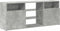 vidaXL - Tv-meubel - met - LED-verlichting - 120x30x50 - cm - betongrijs