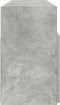 vidaXL - Tv-meubel - met - LED-verlichting - 120x30x50 - cm - betongrijs