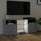 vidaXL - Tv-meubel - met - LED-verlichting - 120x30x50 - cm - betongrijs