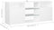 vidaXL - Tv-meubel - met - LED-verlichting - 120x30x50 - cm - wit