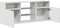 vidaXL - Tv-meubel - met - LED-verlichting - 120x30x50 - cm - wit