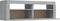 vidaXL - Tv-meubel - met - LED-verlichting - 120x35x40 - cm - grijs - sonoma - eiken
