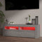 vidaXL - Tv-meubel - met - LED-verlichting - 120x35x40 - cm - grijs - sonoma - eiken