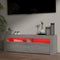 vidaXL - Tv-meubel - met - LED-verlichting - 120x35x40 - cm - grijs - sonoma - eiken