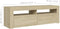 vidaXL - Tv-meubel - met - LED-verlichting - 120x35x40 - cm - sonoma - eikenkleurig