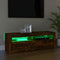 vidaXL - Tv-meubel - met - LED-verlichting - 120x35x40 - cm - sonoma - eikenkleurig