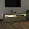 vidaXL - Tv-meubel - met - LED-verlichting - 120x35x40 - cm - sonoma - eikenkleurig