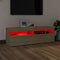 vidaXL - Tv-meubel - met - LED-verlichting - 120x35x40 - cm - sonoma - eikenkleurig