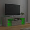 vidaXL - Tv-meubel - met - LED-verlichting - 120x35x40 - cm - betongrijs