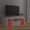 vidaXL - Tv-meubel - met - LED-verlichting - 120x35x40 - cm - hoogglans - wit