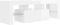 vidaXL - Tv-meubel - met - LED-verlichting - 120x35x40 - cm - hoogglans - wit