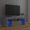 vidaXL - Tv-meubel - met - LED-verlichting - 120x35x40 - cm - betongrijs