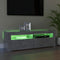 vidaXL - Tv-meubel - met - LED-verlichting - 120x35x40 - cm - betongrijs