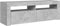 vidaXL - Tv-meubel - met - LED-verlichting - 120x35x40 - cm - betongrijs