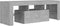 vidaXL - Tv-meubel - met - LED-verlichting - 120x35x40 - cm - betongrijs