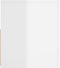 vidaXL - Tv-meubel - met - LED-verlichting - 120x35x40 - cm - hoogglans - wit