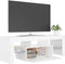 vidaXL - Tv-meubel - met - LED-verlichting - 120x35x40 - cm - wit