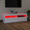 vidaXL - Tv-meubel - met - LED-verlichting - 120x35x40 - cm - wit