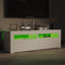 vidaXL - Tv-meubel - met - LED-verlichting - 120x35x40 - cm - wit
