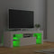 vidaXL - Tv-meubel - met - LED-verlichting - 120x35x40 - cm - wit