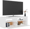 vidaXL - Tv-meubel - met - LED-verlichting - 120x35x40 - cm - wit