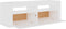 vidaXL - Tv-meubel - met - LED-verlichting - 120x35x40 - cm - wit