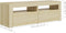 vidaXL - Tv-meubel - met - LED-verlichting - 120x35x40cm - sonoma - eikenkleurig