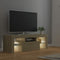 vidaXL - Tv-meubel - met - LED-verlichting - 120x35x40cm - sonoma - eikenkleurig
