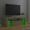 vidaXL - Tv-meubel - met - LED-verlichting - 120x35x40cm - sonoma - eikenkleurig