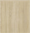 vidaXL - Tv-meubel - met - LED-verlichting - 120x35x40cm - sonoma - eikenkleurig