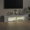 vidaXL - Tv-meubel - met - LED-verlichting - 135x39x30 - cm - grijs - sonoma - eiken