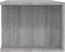 vidaXL - Tv-meubel - met - LED-verlichting - 135x39x30 - cm - grijs - sonoma - eiken