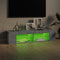 vidaXL - Tv-meubel - met - LED-verlichting - 135x39x30 - cm - betongrijs