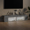 vidaXL - Tv-meubel - met - LED-verlichting - 135x39x30 - cm - betongrijs